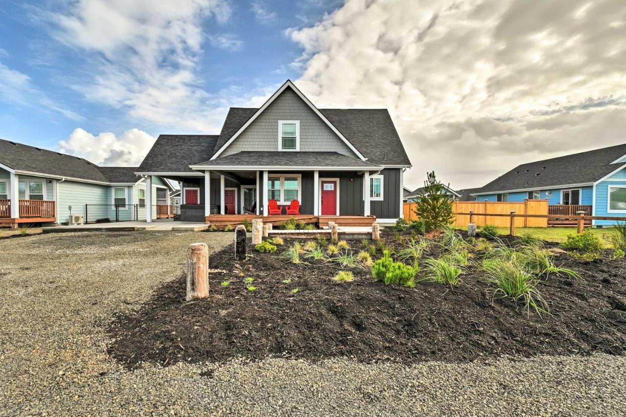 Ocean Shores Getaway With Fireplace And Hot Tub! Buitenkant foto